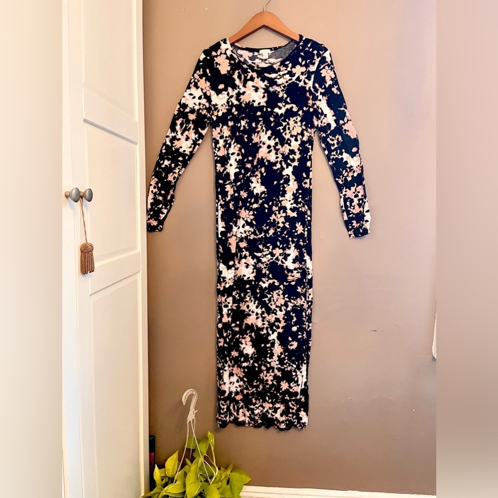 Long Rayon dress_size L